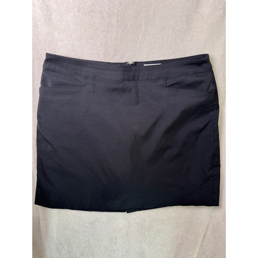 Grand Slam Performance Black Golf Skort Skirt Women Size L. / 12